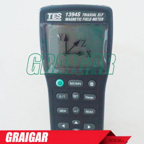 TES-1394 EMF Tester ElectroMagnetic Field Tester with RS-232
