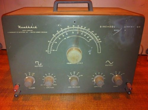 Vintage heathkit ag-10 sine square generator for sale