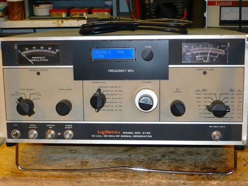 Ham radio: logimetrics 925-s125 rf signal generator  50khz~80mhz for sale