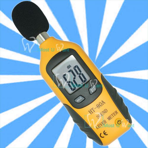 Digital Sound Level Meter Handheld Sound Audio Meter Measure 3DB Accuracy CE