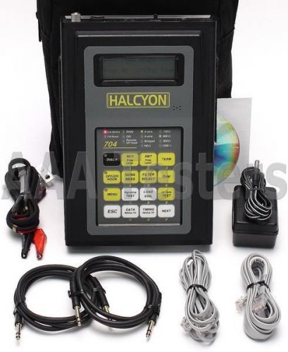 Cxr telecom halcyon 704a-430 basic handheld transmission test set 400 khz 704 for sale