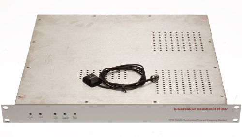 Brandywine gps-8 atomic clock time receiver disciplined 10mhz oscillator irig-b for sale