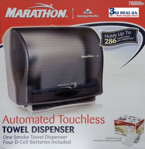 Marathon georgia pacific automated touchless paper towel dispenser nib!!! for sale