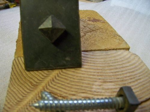 Custom made 1&#034; square head clavos style 1/2&#034; x 3-1/2&#034; lag bolts for sale