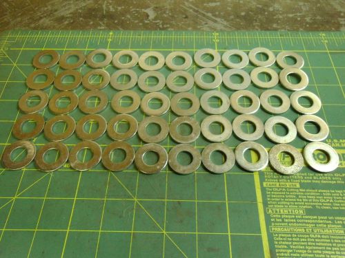 9/16&#034; FLAT WASHERS (LOT OF 50) #4003A