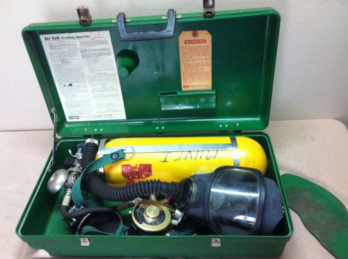 Msa air cub mod 502 breathing apparatus, mask, air tank, regulator for sale