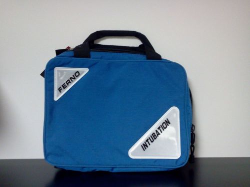 Emergency medical intubation bag model 5115, ferno, blue for sale