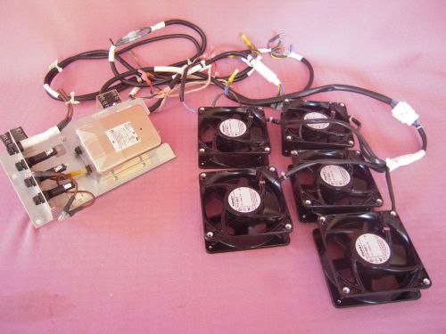 Lot of 5 ebm papst  4600x d-78106 axial, 119mm x 119mm x 38mm,115vac volcano for sale