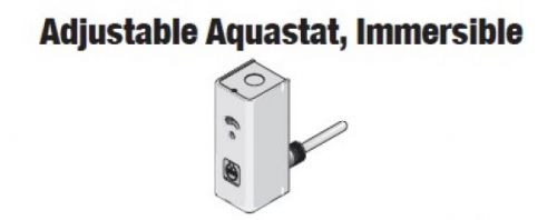 Adjustable Aquastat, Immersible