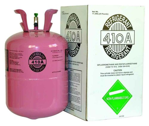R410A 25 lb jug REFRIGERANT NEW IN BOX Virgin Factory Sealed
