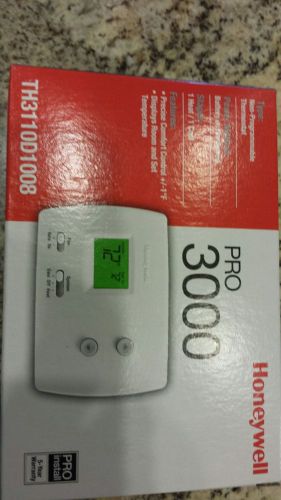 Honeywell th3110d1008 pro3000 thermostat - new! for sale