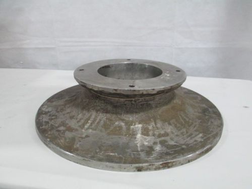 BABCOCK WILCOX 103385-1 CF12M 17IN 6IN PUMP SUCTION PLATE STAINLESS D224333