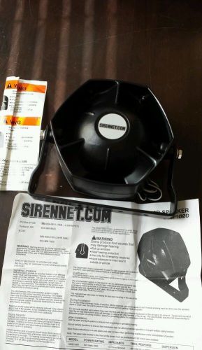 100 watt SIRENNET  speaker and siren