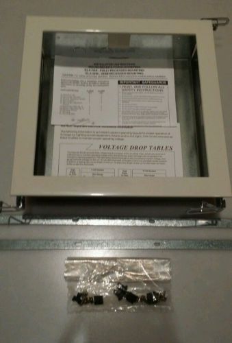 Lithonia ela frk full recessed mounting kit *new* elsq square series unit 240447 for sale