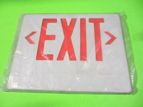 Red Exit Sign Stencil Replacement Face Plate (Lot of 10)