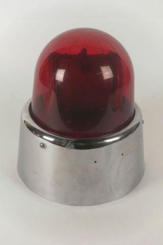 Vintage 1950&#039;s Federal Signal Emergency Red Fire Light NR