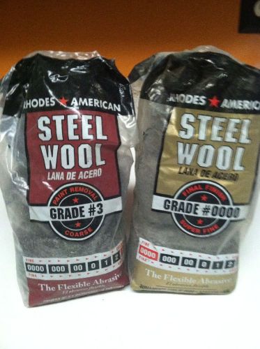 Steel Wool Grade 3 Paint Removal Coarse And Grade 0000 Final Finish Super Fine