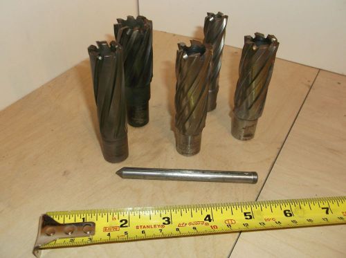 ANNULAR CUTTER LOT ROTO BRUTE STEEL HAWG MAG DRILL