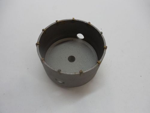 Carbide tipped core drill bit 4-1/4&#034; dia. 1/8&#034; wall cuts 2&#034; deep  5/8-11 THD