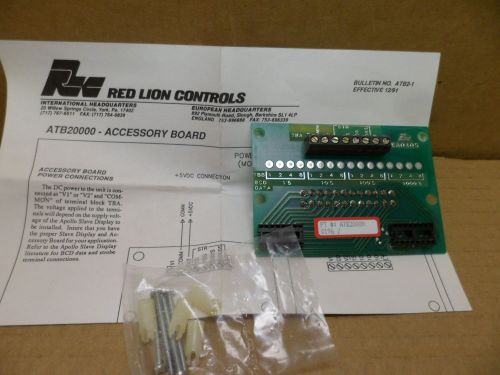 RED LION CONTROLS ATB20000 ACCESSORY BOARD NOS