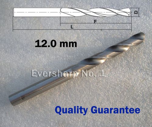 Quality guarantee 1pcs straight shank hss twist drill bits dia 12.0mm(.4724&#034;) for sale
