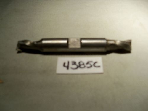 (#4385C) Resharpened .310/.295 Inch Double End Style End Mill