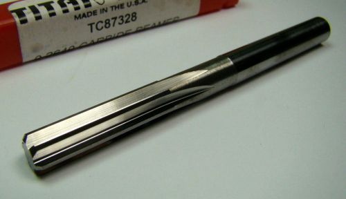 27/64 reamer cutter solid carbide 3-3/4 long superion usa chucking 421 ream .421 for sale