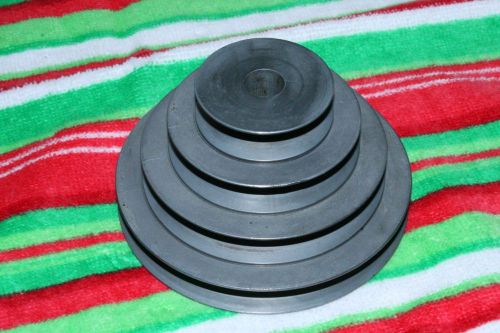 Drill press, bandsaw, others 4 step machine pulley sheave for sale