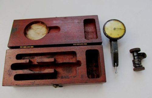 Vintage Brown &amp; Sharpe Model One Indicator with Wooden Box