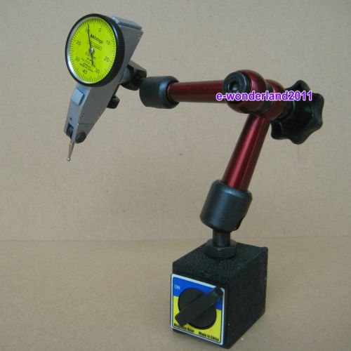 Mini Universal Flexible Magnetic Base Holder Stand &amp; Dial Test Indicator Tool