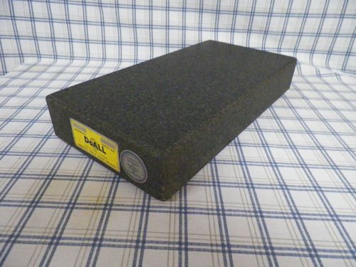 DoAll World&#039;s Finest Black Granite Surface Plate 12x6x2 Accuracy .0001