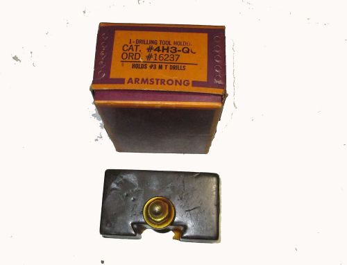 New Armstrong #4H3-QC Quick Change #3 MT Drilling Tool Holder -Metal Lathe - USA