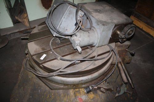 40&#034; lucas rotary table for sale