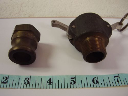 ANDREWS BRASS QUICK COUPLER 75-B 3/4&#034; FPT NEW