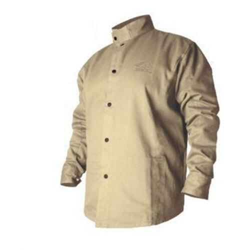 Revco BSX BXTN9C Khaki Fire Resistant Cotton Welding Jacket, 3X-Large