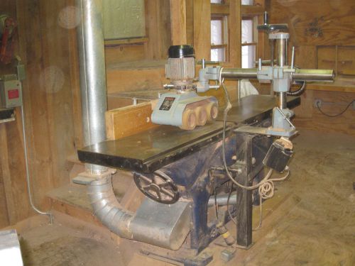 16&#034; Fay &amp; Egan jointer w/ stock feed attached. Older ball bearing machine; 1 phs