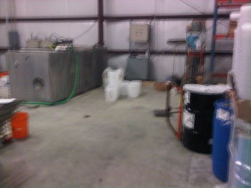 750gal stainless steel dairy tank with mixer, 1.25&#034; stainless steel pump for sale