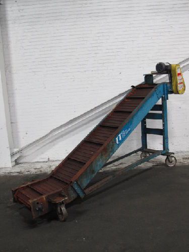 New london engineering t3,21/2&#039;&#039;, 741 incline chip conveyor 17&#039;&#039; belt for sale