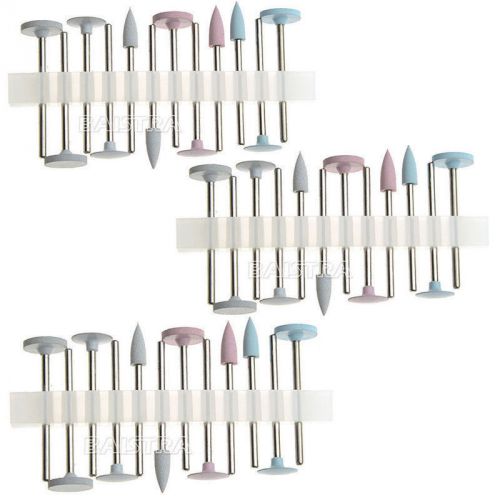 3pack dental porcelain teeth polishing kit hp 0312 used for low-speed handpiece for sale