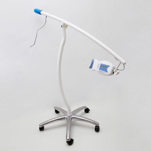 Teeth whitening accelerator bleaching led lamp w/ floor holder for dental chair for sale