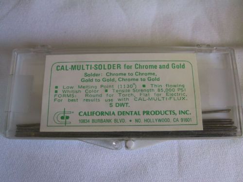 CAL MULTI-SOLDER for Chrome &amp; Gold California Dental