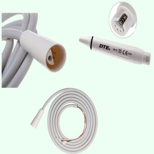 DENTAL DETACHABLE CABLE TUBING AND ULTRASONIC SCALER HANDPIECES DTE COMPATIBLE