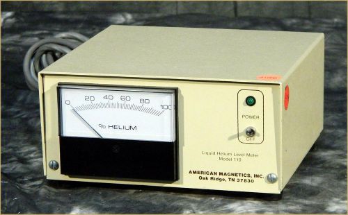 American magnetics model 110/110a liquid helium level meter for sale