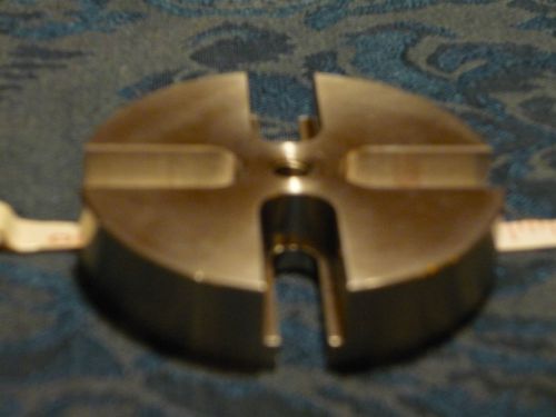Optical table part mount spacer base aluminum round 2-3/8&#034; diameter for sale