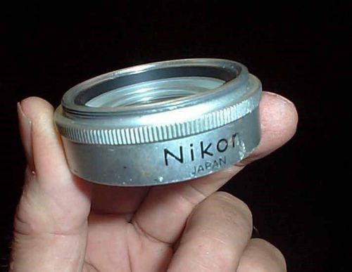 Nikon 0.5X Barlow Adaptor for stereozoom microscopes SMZ-1,1B,2B,2T 48mm thread