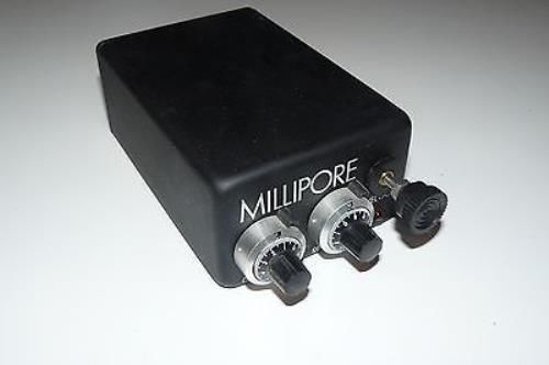 MILLIPORE WCDS000F2 LOW VISCOSITY DISPENSE PUMP CONTROLLER CDA/N2 IN- 40PSI MAX