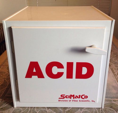 Acid Storage Bench Cabinet  16&#034;W x 16&#034;D x 16&#034;H