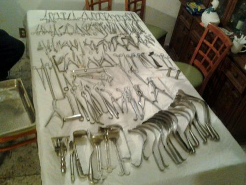 Assorted Surgical Instruments 150 pieces