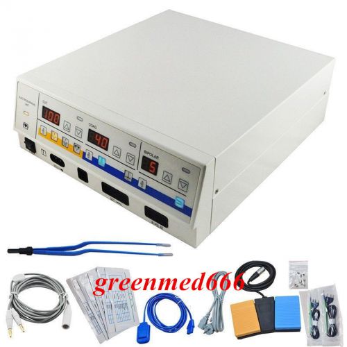 2015 High Frequency Electrosurgical Unit Diathermy Machine Cautery Machine TOP