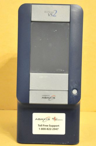 Abaxis VetScan VS2 Chemistry Veterinary Blood Analyzer Version 2.1.39